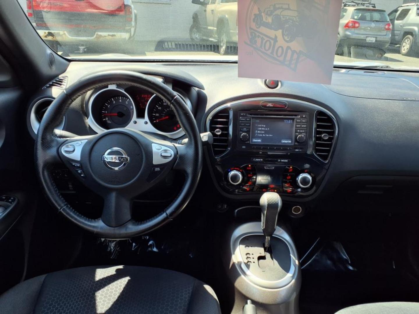 2012 Silver Nissan JUKE SV (JN8AF5MV2CT) with an 1.6L 4 Cylinder Turbocharged engine, Automatic transmission, located at 50 Eastern Blvd., Essex, MD, 21221, (410) 686-3444, 39.304367, -76.484947 - Photo#14