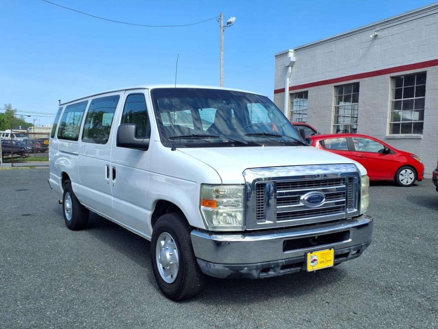 2010 Oxford White Ford E-Series E-350 SD XLT (1FBSS3BL7AD) with an 5.4L Triton 5.4L Flex Fuel V8 255hp 350ft. lbs. Sequential-Port F.I. engine, 4-Speed Automatic transmission, located at 50 Eastern Blvd., Essex, MD, 21221, (410) 686-3444, 39.304367, -76.484947 - Photo#7
