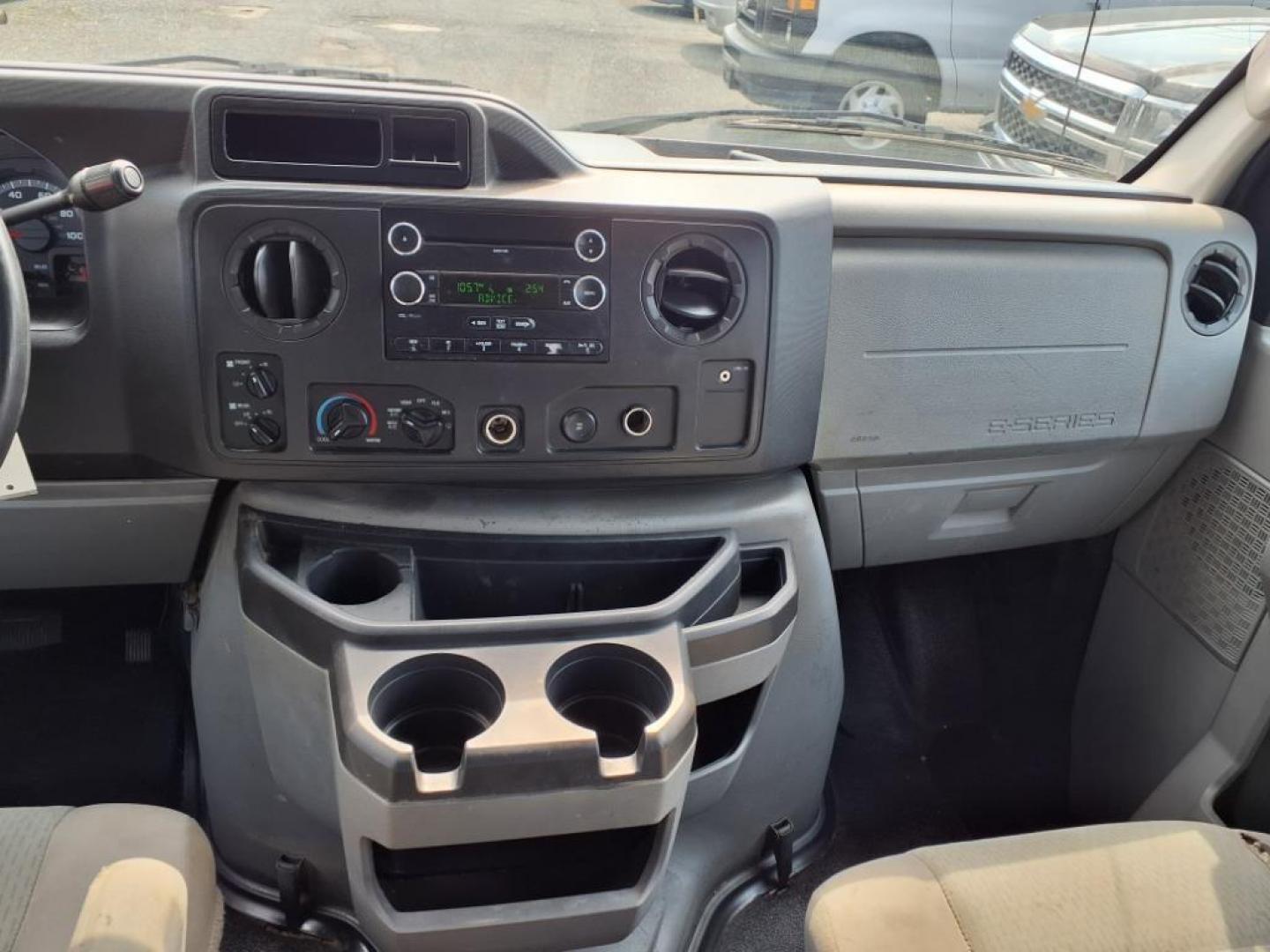 2010 Oxford White Ford E-Series E-350 SD XLT (1FBSS3BL7AD) with an 5.4L Triton 5.4L Flex Fuel V8 255hp 350ft. lbs. Sequential-Port F.I. engine, 4-Speed Automatic transmission, located at 50 Eastern Blvd., Essex, MD, 21221, (410) 686-3444, 39.304367, -76.484947 - Photo#14