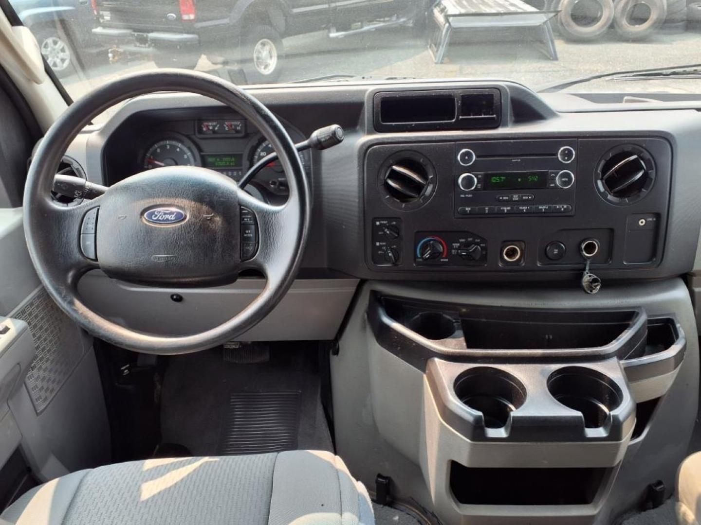 2012 White Ford E-Series E-350 SD XLT (1FBSS3BL8CD) with an 5.4L 8 Cylinder Sequential-Port F.I. engine, Automatic transmission, located at 50 Eastern Blvd., Essex, MD, 21221, (410) 686-3444, 39.304367, -76.484947 - Photo#13