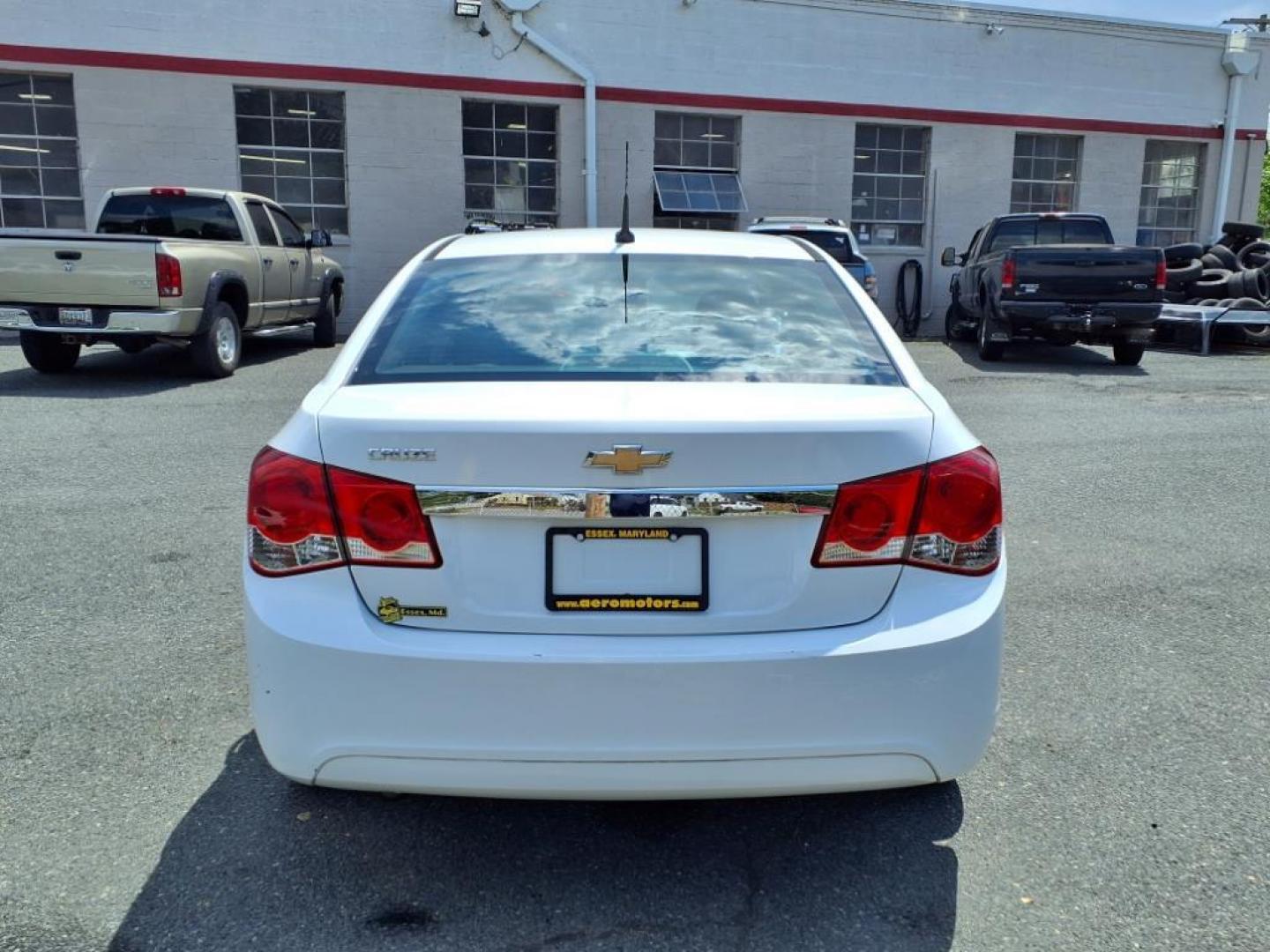 2011 White Chevrolet Cruze LS (1G1PC5SH7B7) with an 1.8L 4 Cylinder Sequential-Port F.I. engine, 4CYL transmission, located at 50 Eastern Blvd., Essex, MD, 21221, (410) 686-3444, 39.304367, -76.484947 - Photo#2