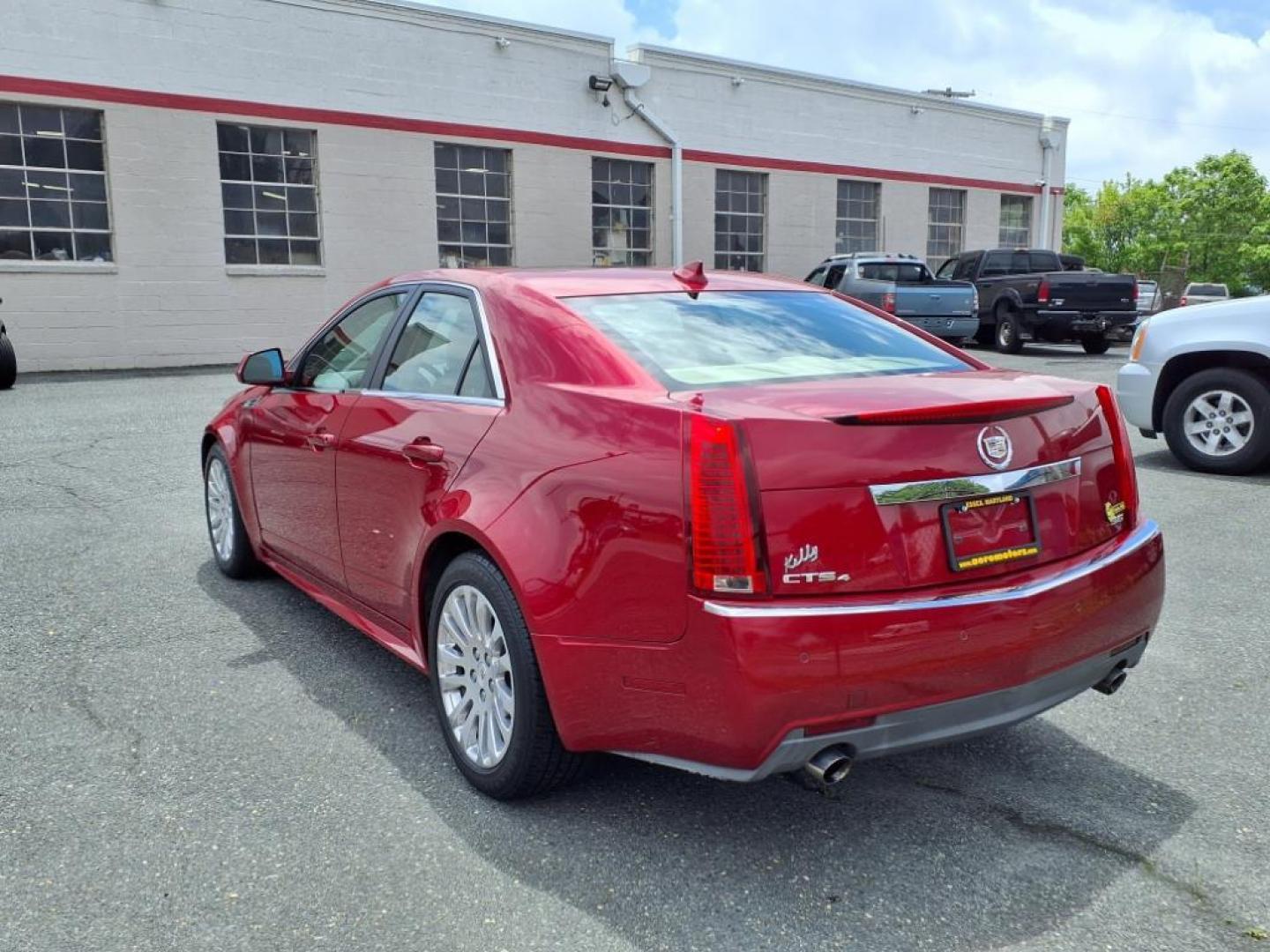 2010 Red Cadillac CTS 2.0T Luxury (1G6DS5EV3A0) with an 3.6L 6 Cylinder Fuel Injected engine, Automatic transmission, located at 50 Eastern Blvd., Essex, MD, 21221, (410) 686-3444, 39.304367, -76.484947 - Photo#2