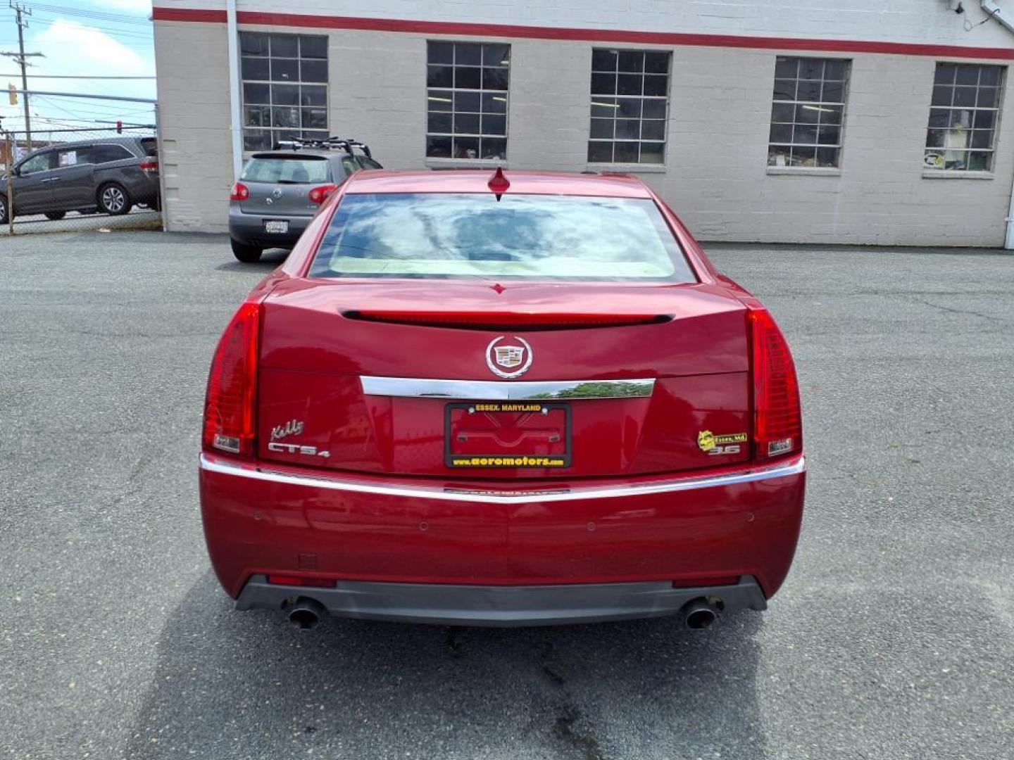 2010 Red Cadillac CTS 2.0T Luxury (1G6DS5EV3A0) with an 3.6L 6 Cylinder Fuel Injected engine, Automatic transmission, located at 50 Eastern Blvd., Essex, MD, 21221, (410) 686-3444, 39.304367, -76.484947 - Photo#3