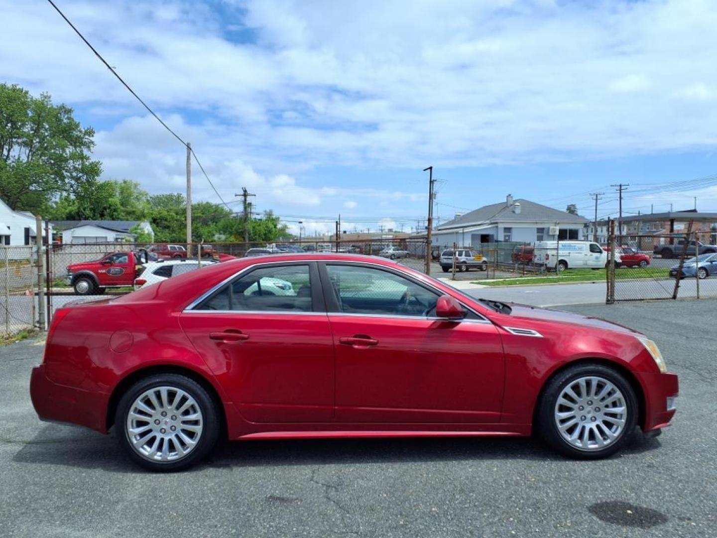 2010 Red Cadillac CTS 2.0T Luxury (1G6DS5EV3A0) with an 3.6L 6 Cylinder Fuel Injected engine, Automatic transmission, located at 50 Eastern Blvd., Essex, MD, 21221, (410) 686-3444, 39.304367, -76.484947 - Photo#5