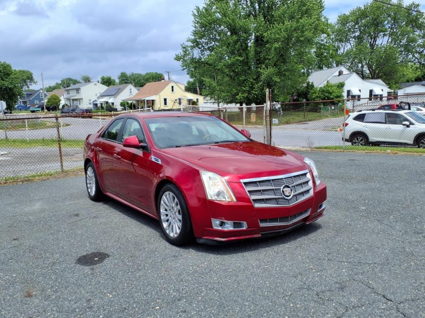 2010 Red Cadillac CTS 2.0T Luxury (1G6DS5EV3A0) with an 3.6L 6 Cylinder Fuel Injected engine, Automatic transmission, located at 50 Eastern Blvd., Essex, MD, 21221, (410) 686-3444, 39.304367, -76.484947 - Photo#6