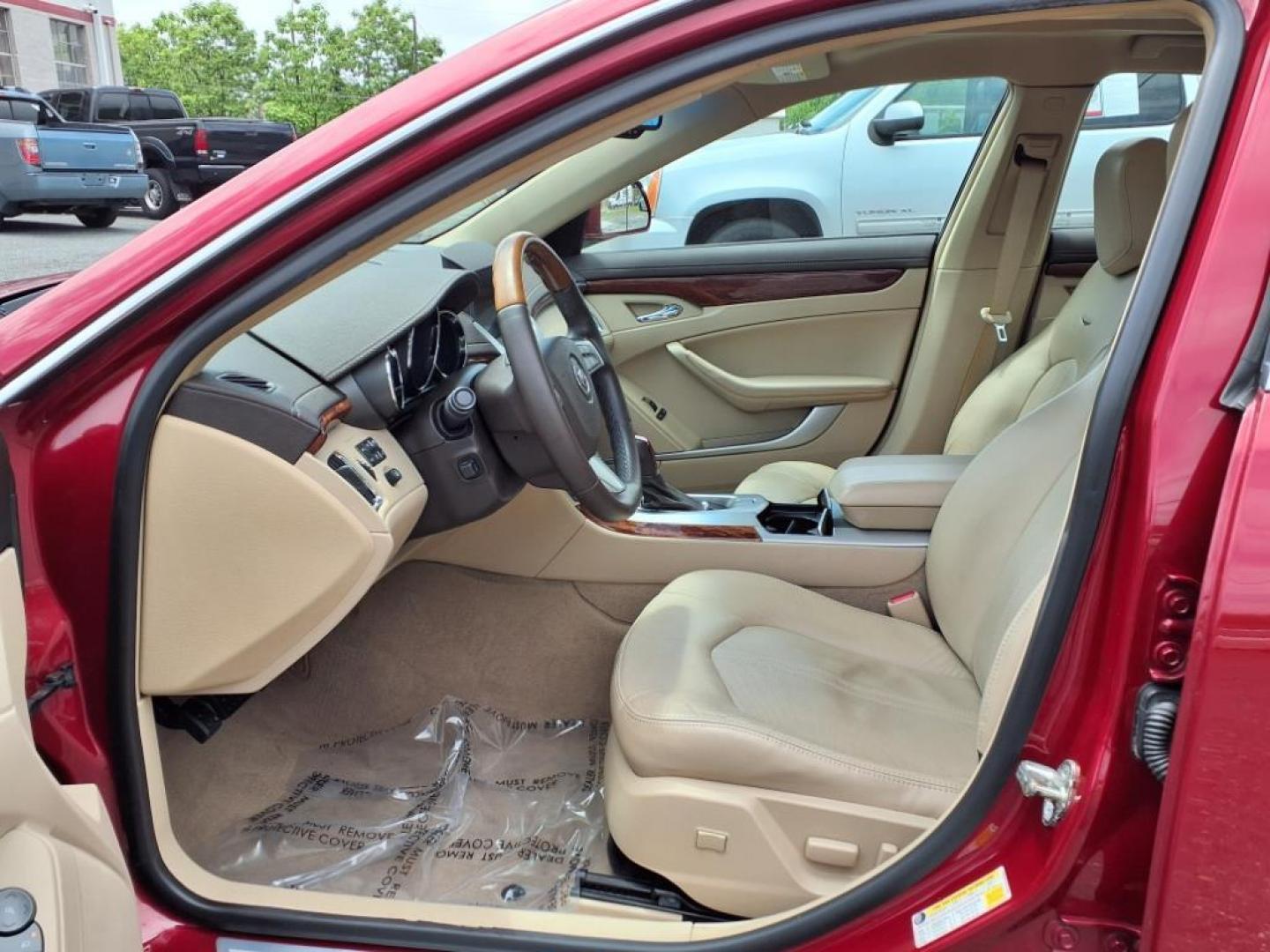 2010 Red Cadillac CTS 2.0T Luxury (1G6DS5EV3A0) with an 3.6L 6 Cylinder Fuel Injected engine, Automatic transmission, located at 50 Eastern Blvd., Essex, MD, 21221, (410) 686-3444, 39.304367, -76.484947 - Photo#11
