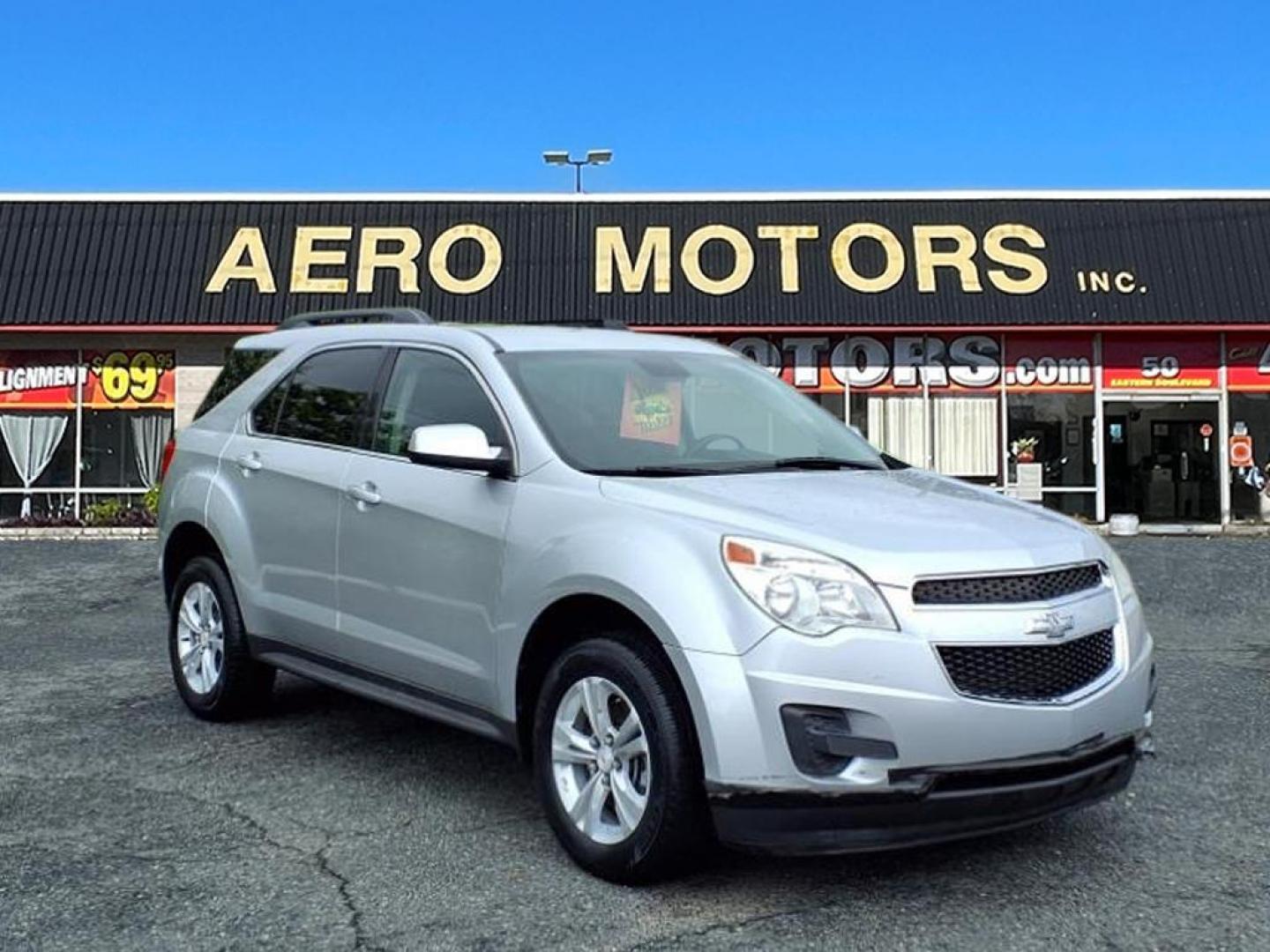 2015 Silver Chevrolet Equinox LT (2GNALBEK2F6) with an 2.4L 2.4L I4 182hp 172ft. lbs. Fuel Injected engine, 6-Speed Shiftable Automatic transmission, located at 50 Eastern Blvd., Essex, MD, 21221, (410) 686-3444, 39.304367, -76.484947 - Photo#0