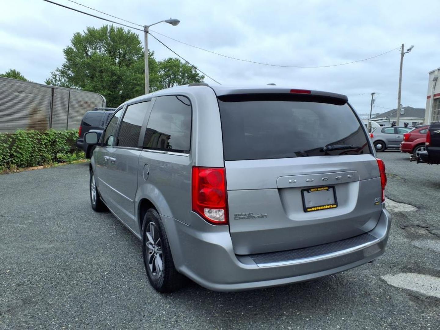 2017 Billet Clear Coat Dodge Grand Caravan SXT (2C4RDGCG7HR) with an 3.6L 6 Cylinder Sequential-Port F.I. engine, Automatic transmission, located at 50 Eastern Blvd., Essex, MD, 21221, (410) 686-3444, 39.304367, -76.484947 - Photo#1