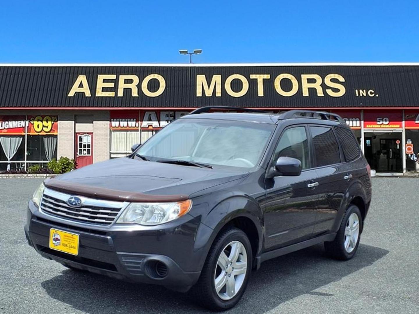 2010 Dk. Blue Subaru Forester 2.0XT Premium (JF2SH6CCXAH) with an 2.5L 4 Cylinder Sequential-Port F.I. engine, Automatic transmission, located at 50 Eastern Blvd., Essex, MD, 21221, (410) 686-3444, 39.304367, -76.484947 - Photo#0