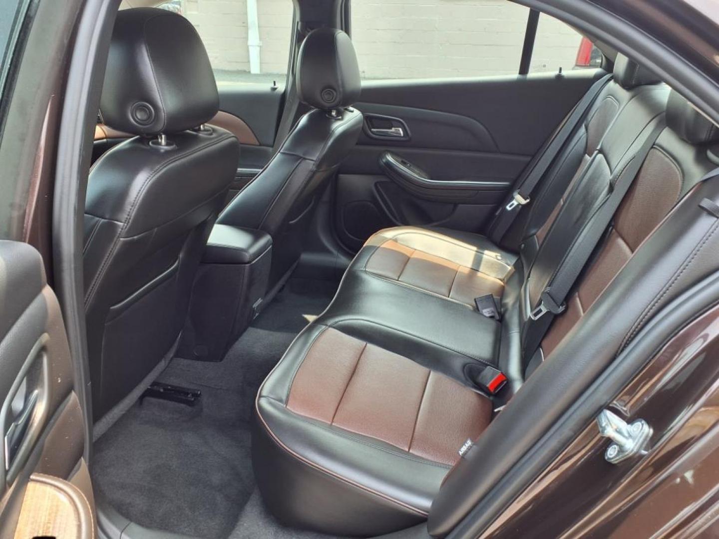 2015 Brown Chevrolet Malibu LTZ (1G11F5SL9FF) with an 2.5L Ecotec 2.5L I4 196hp 191ft. lbs. Fuel Injected engine, 6-Speed Shiftable Automatic w/Overdrive transmission, located at 50 Eastern Blvd., Essex, MD, 21221, (410) 686-3444, 39.304367, -76.484947 - Photo#11