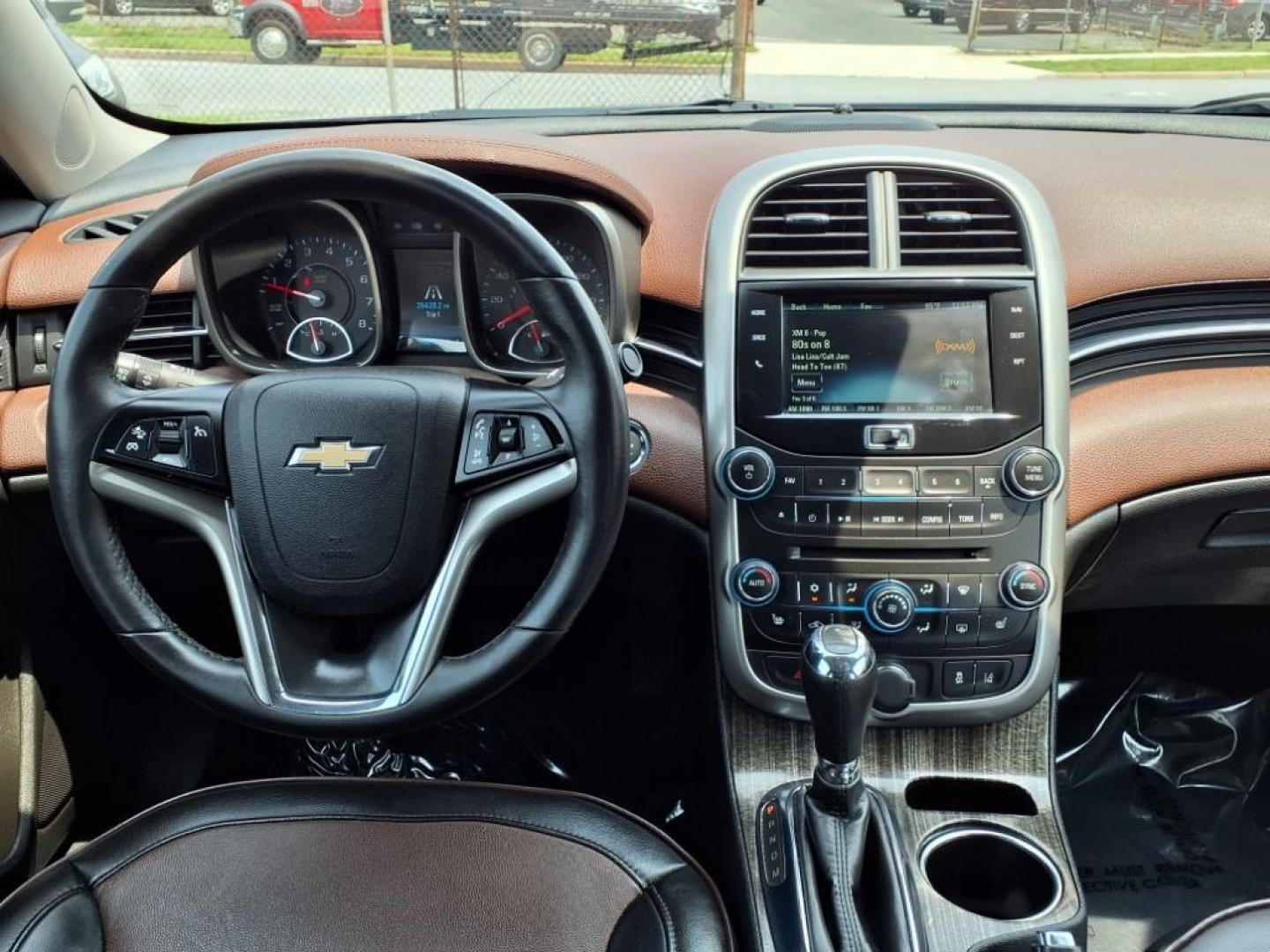 2015 Brown Chevrolet Malibu LTZ (1G11F5SL9FF) with an 2.5L Ecotec 2.5L I4 196hp 191ft. lbs. Fuel Injected engine, 6-Speed Shiftable Automatic w/Overdrive transmission, located at 50 Eastern Blvd., Essex, MD, 21221, (410) 686-3444, 39.304367, -76.484947 - Photo#13