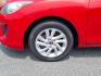 2013 Velocity Red Mazda Mazda3 i Touring (JM1BL1VPXD1) with an 2.0L SKYACTIV-G 2.0L I4 155hp 148ft. lbs. Sequential-Port F.I. engine, 6-Speed Shiftable Automatic transmission, located at 50 Eastern Blvd., Essex, MD, 21221, (410) 686-3444, 39.304367, -76.484947 - Photo#8