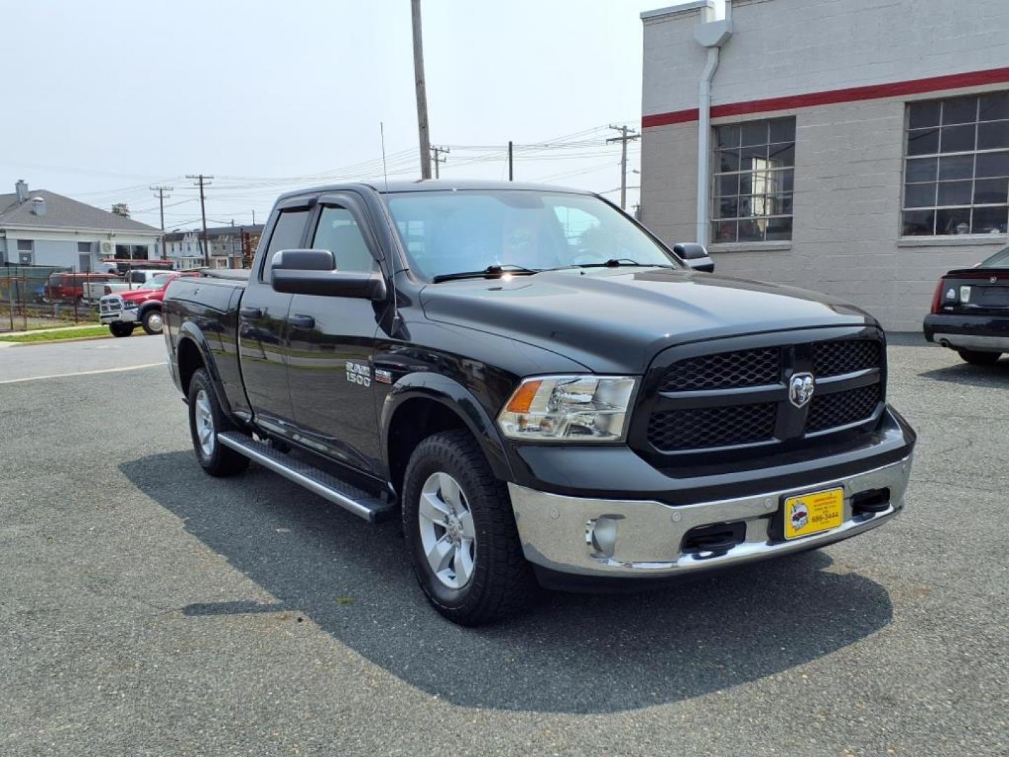 2016 Black Forest Green Pearl Coat RAM 1500 Outdoorsman (1C6RR7GT3GS) with an 5.7L HEMI 5.7L V8 395hp 410ft. lbs. Sequential-Port F.I. engine, 8-Speed Shiftable Automatic transmission, located at 50 Eastern Blvd., Essex, MD, 21221, (410) 686-3444, 39.304367, -76.484947 - Photo#6