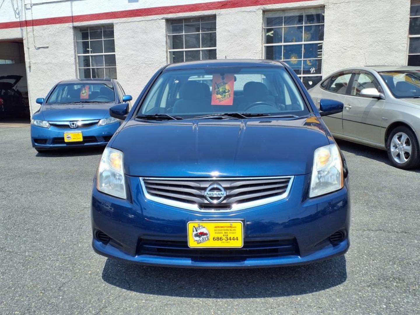 2011 Blue Onyx Nissan Sentra 2.0 S (3N1AB6APXBL) with an 2.0L 2.0L I4 140hp 147ft. lbs. Sequential-Port F.I. engine, CVT transmission, located at 50 Eastern Blvd., Essex, MD, 21221, (410) 686-3444, 39.304367, -76.484947 - Photo#22