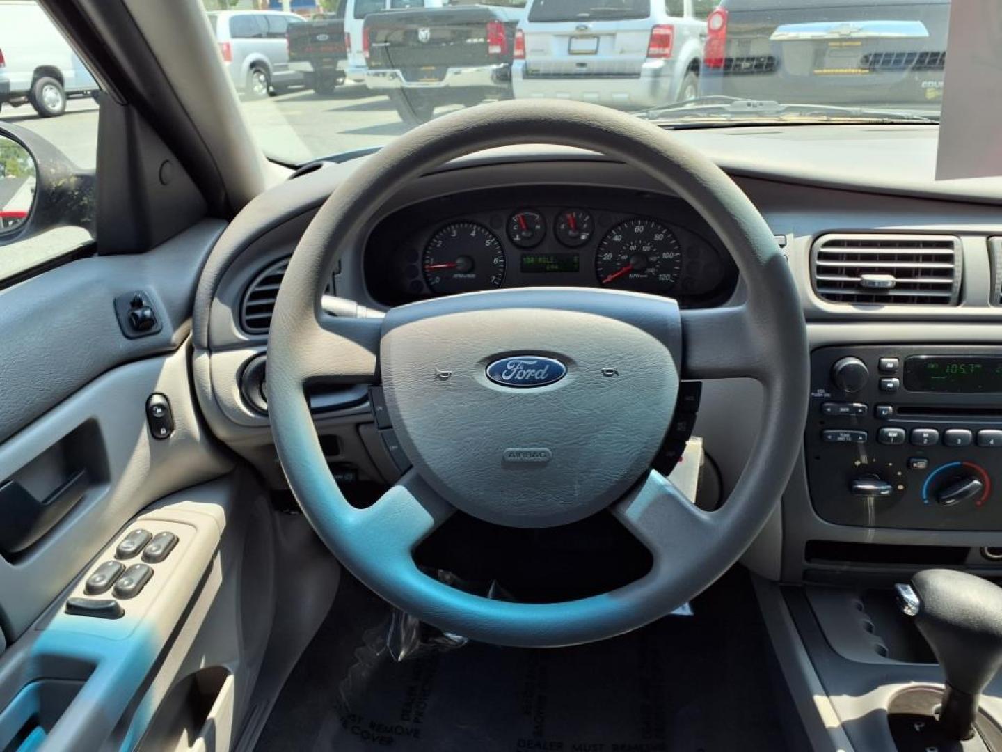 2005 Blue Ford Taurus SE (1FAHP53285A) with an 3.0L 6 Cylinder Fuel Injected engine, Automatic transmission, located at 50 Eastern Blvd., Essex, MD, 21221, (410) 686-3444, 39.304367, -76.484947 - Photo#13