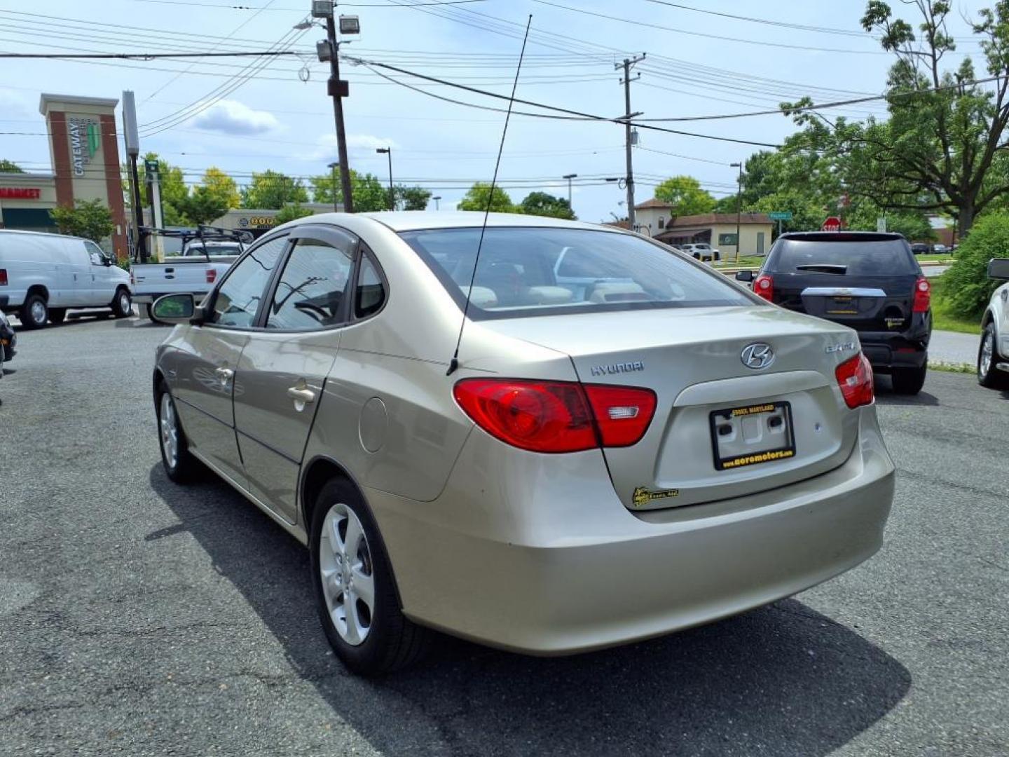 2007 Laguna Sand Hyundai ELANTRA Limited (KMHDU46D07U) with an 2.0L 2.0L I4 138hp 136ft. lbs. Sequential-Port F.I. engine, Automatic transmission, located at 50 Eastern Blvd., Essex, MD, 21221, (410) 686-3444, 39.304367, -76.484947 - Photo#2