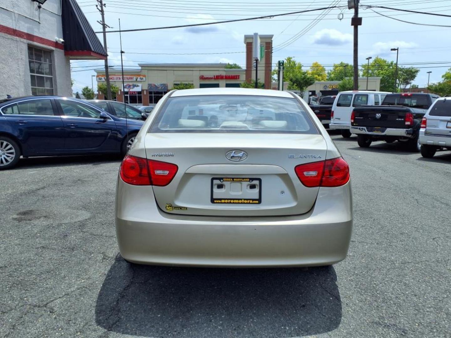 2007 Laguna Sand Hyundai ELANTRA Limited (KMHDU46D07U) with an 2.0L 2.0L I4 138hp 136ft. lbs. Sequential-Port F.I. engine, Automatic transmission, located at 50 Eastern Blvd., Essex, MD, 21221, (410) 686-3444, 39.304367, -76.484947 - Photo#3