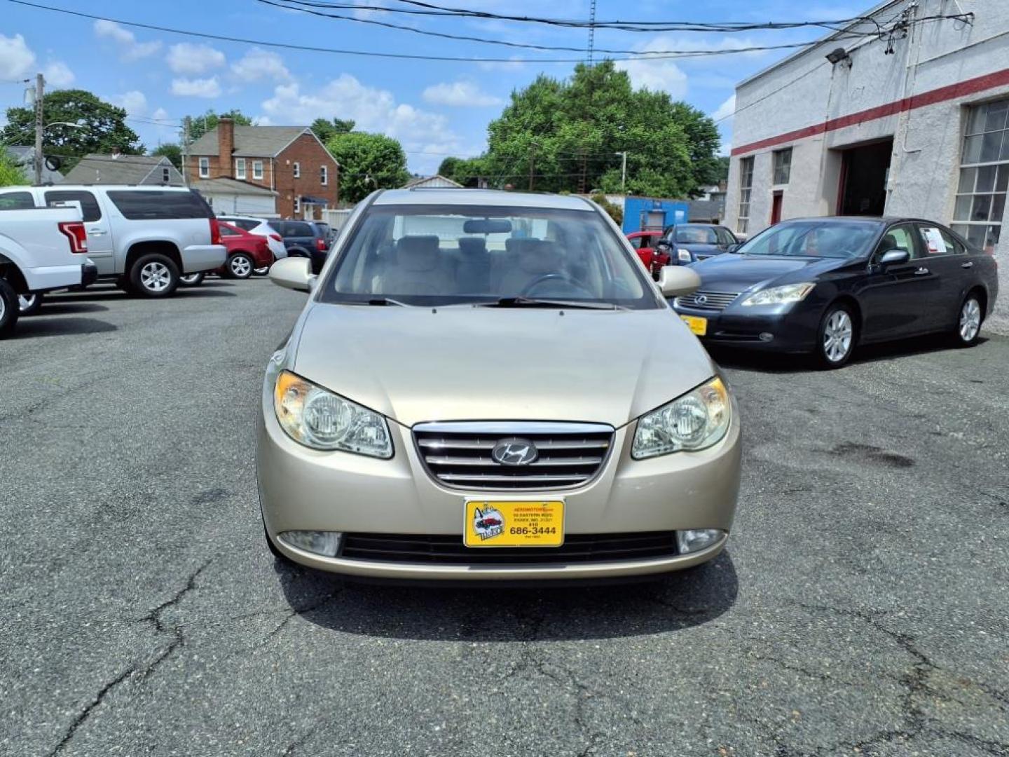 2007 Laguna Sand Hyundai ELANTRA Limited (KMHDU46D07U) with an 2.0L 2.0L I4 138hp 136ft. lbs. Sequential-Port F.I. engine, Automatic transmission, located at 50 Eastern Blvd., Essex, MD, 21221, (410) 686-3444, 39.304367, -76.484947 - Photo#7