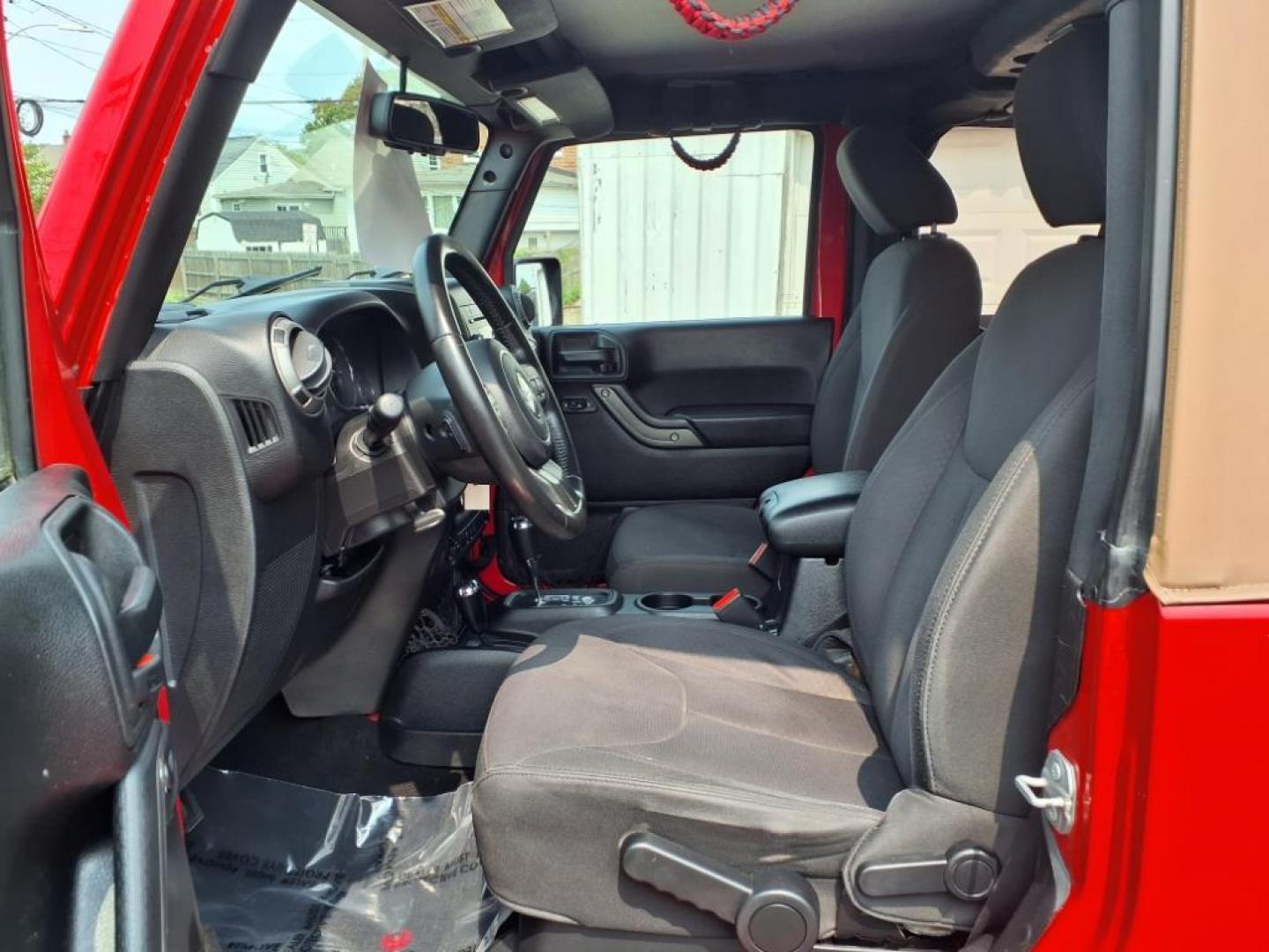 2017 Firecracker Red Clear Coat Jeep Wrangler Sport (1C4GJWAG3HL) with an 3.6L 3.6L V6 285hp 260ft. lbs. Sequential-Port F.I. engine, Automatic transmission, located at 50 Eastern Blvd., Essex, MD, 21221, (410) 686-3444, 39.304367, -76.484947 - Photo#12