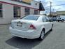 2008 White Suede Clearcoat Ford Fusion I4 SE (3FAHP07Z68R) with an 2.3L 2.3L I4 160hp 156ft. lbs. Sequential Fuel Injection engine, Automatic transmission, located at 50 Eastern Blvd., Essex, MD, 21221, (410) 686-3444, 39.304367, -76.484947 - Photo#4
