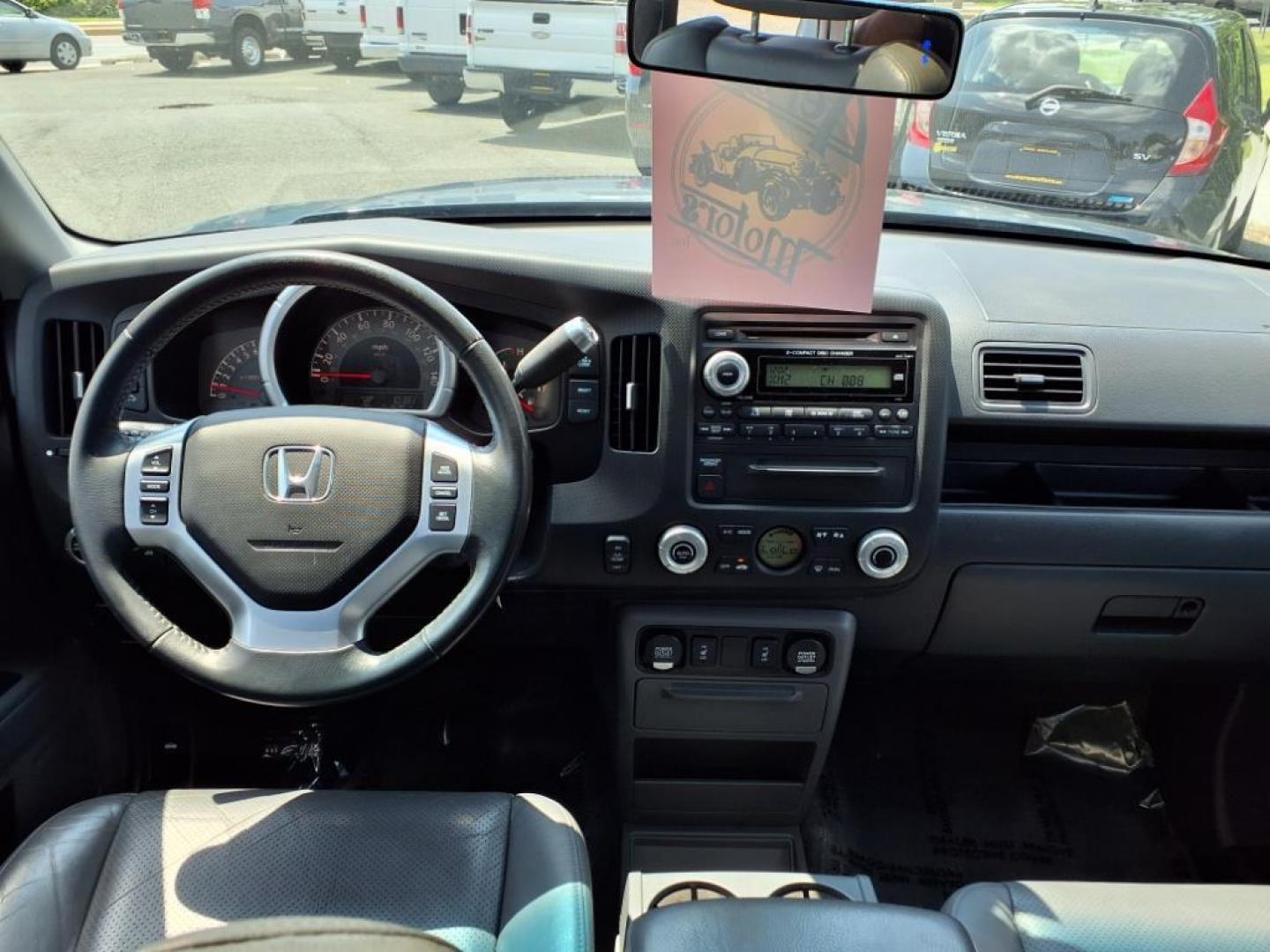 2008 Steel Blue Metallic Honda Ridgeline RTL (2HJYK16568H) with an 3.5L 3.5L V6 247hp 245ft. lbs. Sequential-Port F.I. engine, 5-Speed Automatic transmission, located at 50 Eastern Blvd., Essex, MD, 21221, (410) 686-3444, 39.304367, -76.484947 - Photo#13
