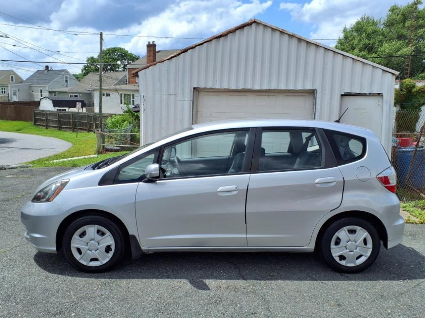 2012 Alabaster Silver Metallic Honda Fit Base (JHMGE8H37CC) with an 1.5L 1.5L I4 117hp 106ft. lbs. Sequential-Port F.I. engine, 5-Speed Automatic transmission, located at 50 Eastern Blvd., Essex, MD, 21221, (410) 686-3444, 39.304367, -76.484947 - Photo#1