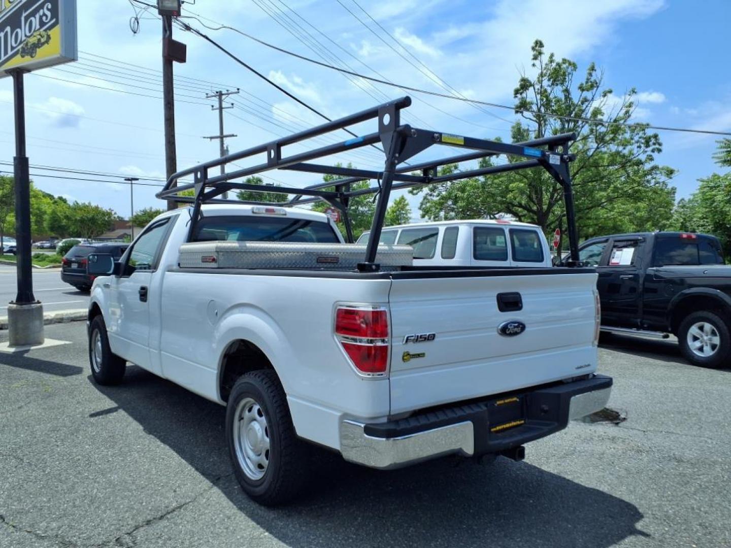 2014 Oxford White Ford F-150 XL (1FTMF1CM0EK) with an 3.7L 3.7L Flex Fuel V6 302hp 278ft. lbs. Sequential-Port F.I. engine, 6-Speed Automatic transmission, located at 50 Eastern Blvd., Essex, MD, 21221, (410) 686-3444, 39.304367, -76.484947 - Photo#2