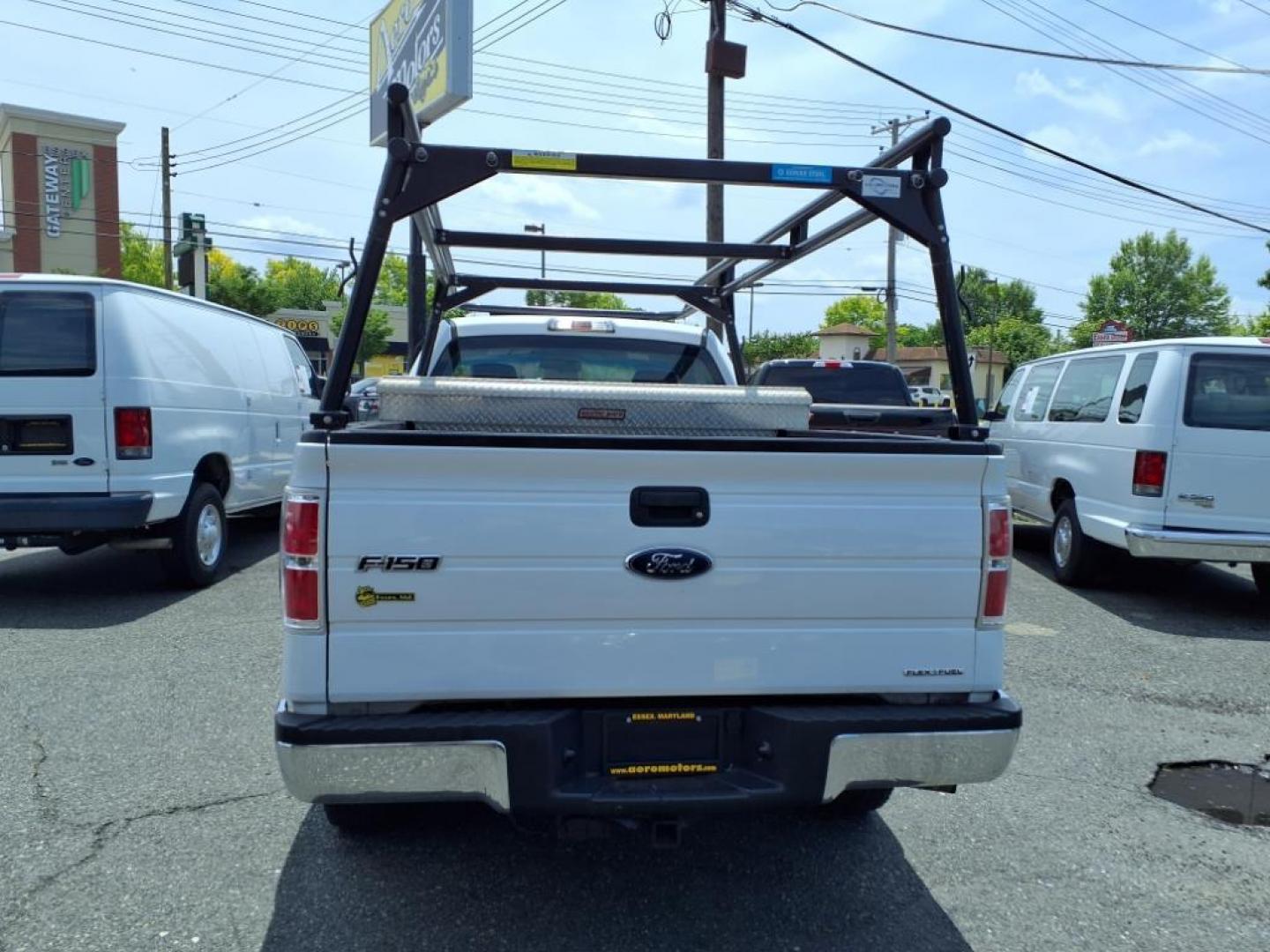 2014 Oxford White Ford F-150 XL (1FTMF1CM0EK) with an 3.7L 3.7L Flex Fuel V6 302hp 278ft. lbs. Sequential-Port F.I. engine, 6-Speed Automatic transmission, located at 50 Eastern Blvd., Essex, MD, 21221, (410) 686-3444, 39.304367, -76.484947 - Photo#3