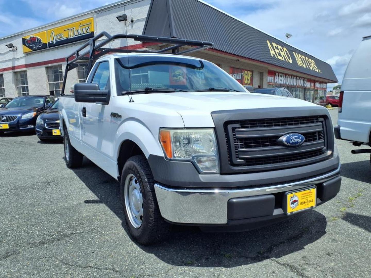 2014 Oxford White Ford F-150 XL (1FTMF1CM0EK) with an 3.7L 3.7L Flex Fuel V6 302hp 278ft. lbs. Sequential-Port F.I. engine, 6-Speed Automatic transmission, located at 50 Eastern Blvd., Essex, MD, 21221, (410) 686-3444, 39.304367, -76.484947 - Photo#7