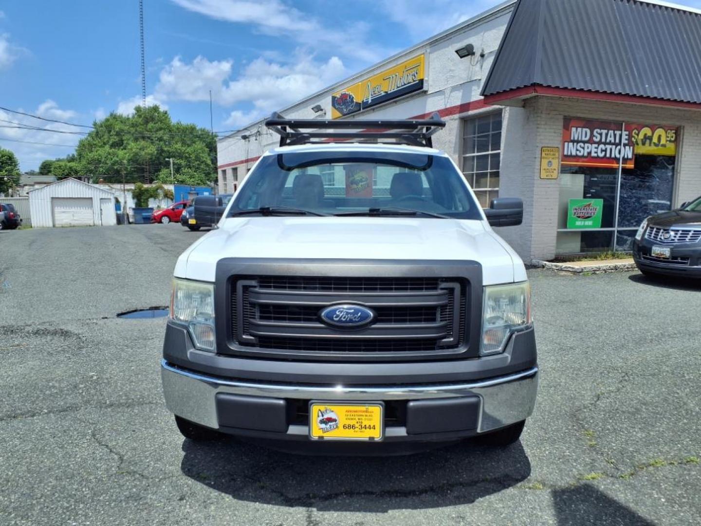 2014 Oxford White Ford F-150 XL (1FTMF1CM0EK) with an 3.7L 3.7L Flex Fuel V6 302hp 278ft. lbs. Sequential-Port F.I. engine, 6-Speed Automatic transmission, located at 50 Eastern Blvd., Essex, MD, 21221, (410) 686-3444, 39.304367, -76.484947 - Photo#8