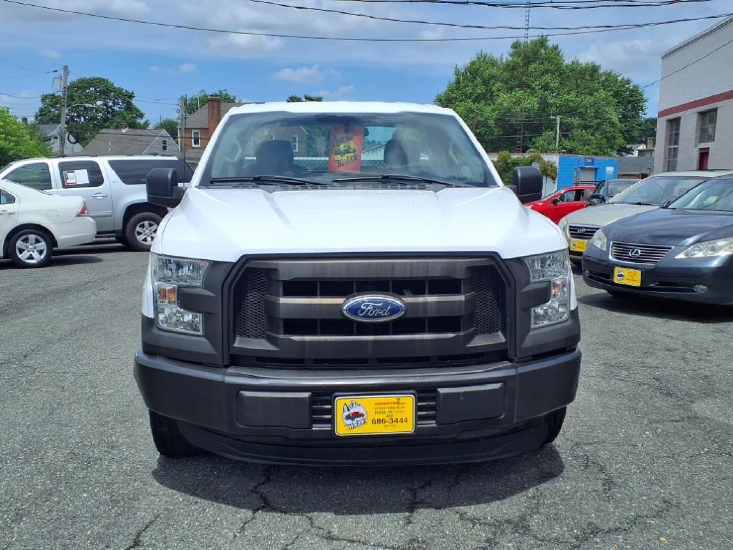 2015 Oxford White Ford F-150 XL (1FTMF1C88FK) with an 3.5L 3.5L Flex Fuel V6 282hp 253ft. lbs. Sequential-Port F.I. engine, 6-Speed Shiftable Automatic transmission, located at 50 Eastern Blvd., Essex, MD, 21221, (410) 686-3444, 39.304367, -76.484947 - Photo#8