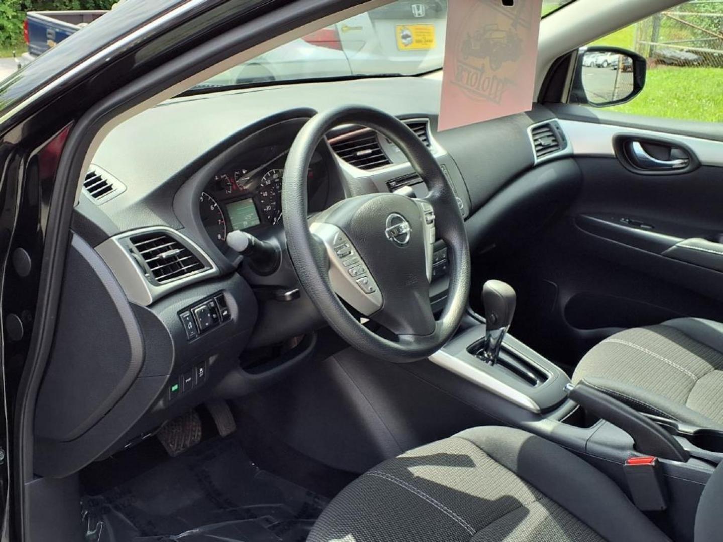 2016 Super Black Nissan Sentra S (3N1AB7AP1GY) with an 1.8L 1.8L I4 130hp 128ft. lbs. Sequential-Port F.I. engine, CVT transmission, located at 50 Eastern Blvd., Essex, MD, 21221, (410) 686-3444, 39.304367, -76.484947 - Photo#10