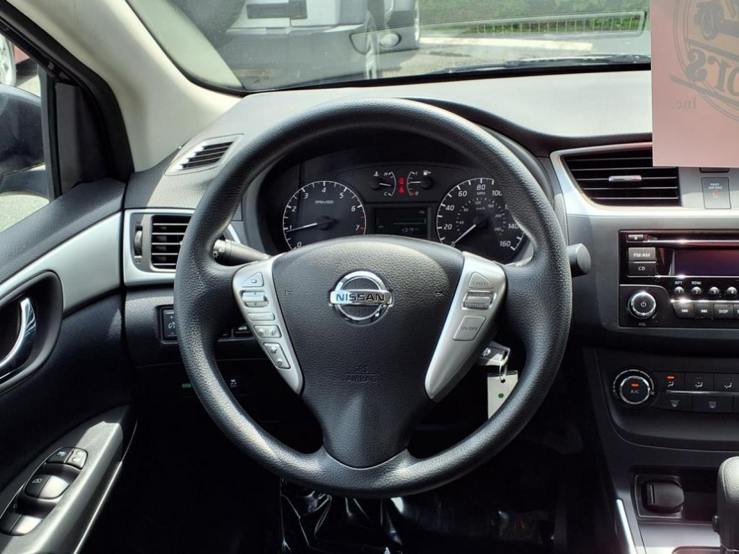2016 Super Black Nissan Sentra S (3N1AB7AP1GY) with an 1.8L 1.8L I4 130hp 128ft. lbs. Sequential-Port F.I. engine, CVT transmission, located at 50 Eastern Blvd., Essex, MD, 21221, (410) 686-3444, 39.304367, -76.484947 - Photo#13
