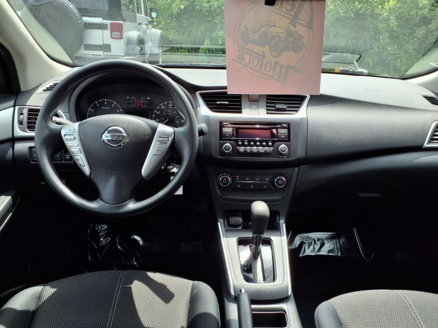 2016 Super Black Nissan Sentra S (3N1AB7AP1GY) with an 1.8L 1.8L I4 130hp 128ft. lbs. Sequential-Port F.I. engine, CVT transmission, located at 50 Eastern Blvd., Essex, MD, 21221, (410) 686-3444, 39.304367, -76.484947 - Photo#14