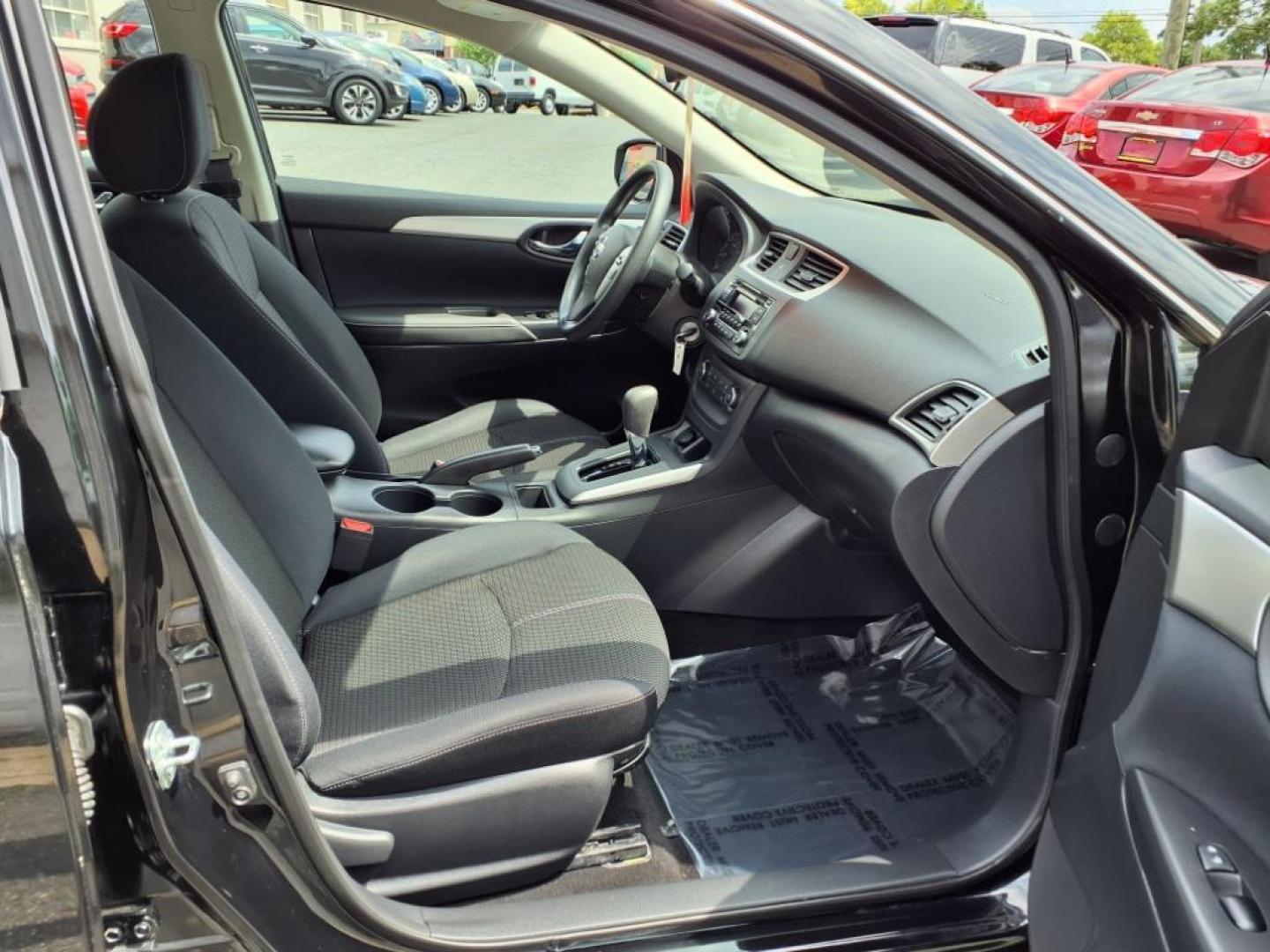 2016 Super Black Nissan Sentra S (3N1AB7AP1GY) with an 1.8L 1.8L I4 130hp 128ft. lbs. Sequential-Port F.I. engine, CVT transmission, located at 50 Eastern Blvd., Essex, MD, 21221, (410) 686-3444, 39.304367, -76.484947 - Photo#15