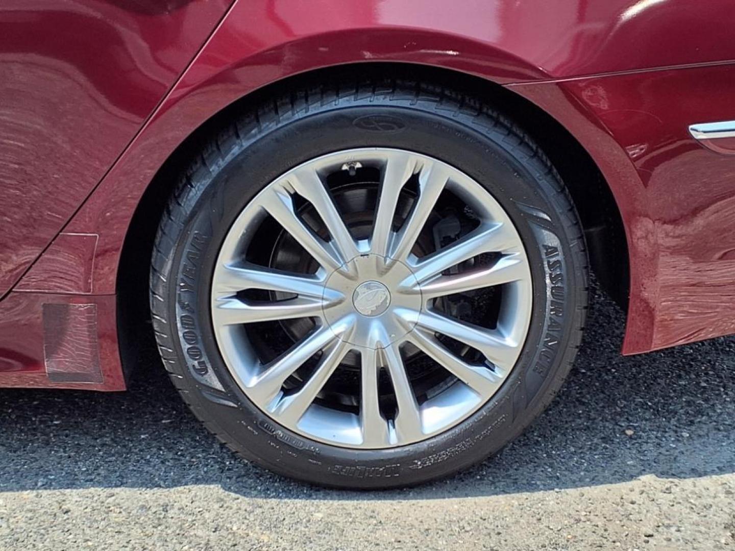 2013 Red Hyundai Genesis (KMHGC4DD2DU) with an 3.8L 6 Cylinder Fuel Injected engine, V6 transmission, located at 50 Eastern Blvd., Essex, MD, 21221, (410) 686-3444, 39.304367, -76.484947 - Photo#8