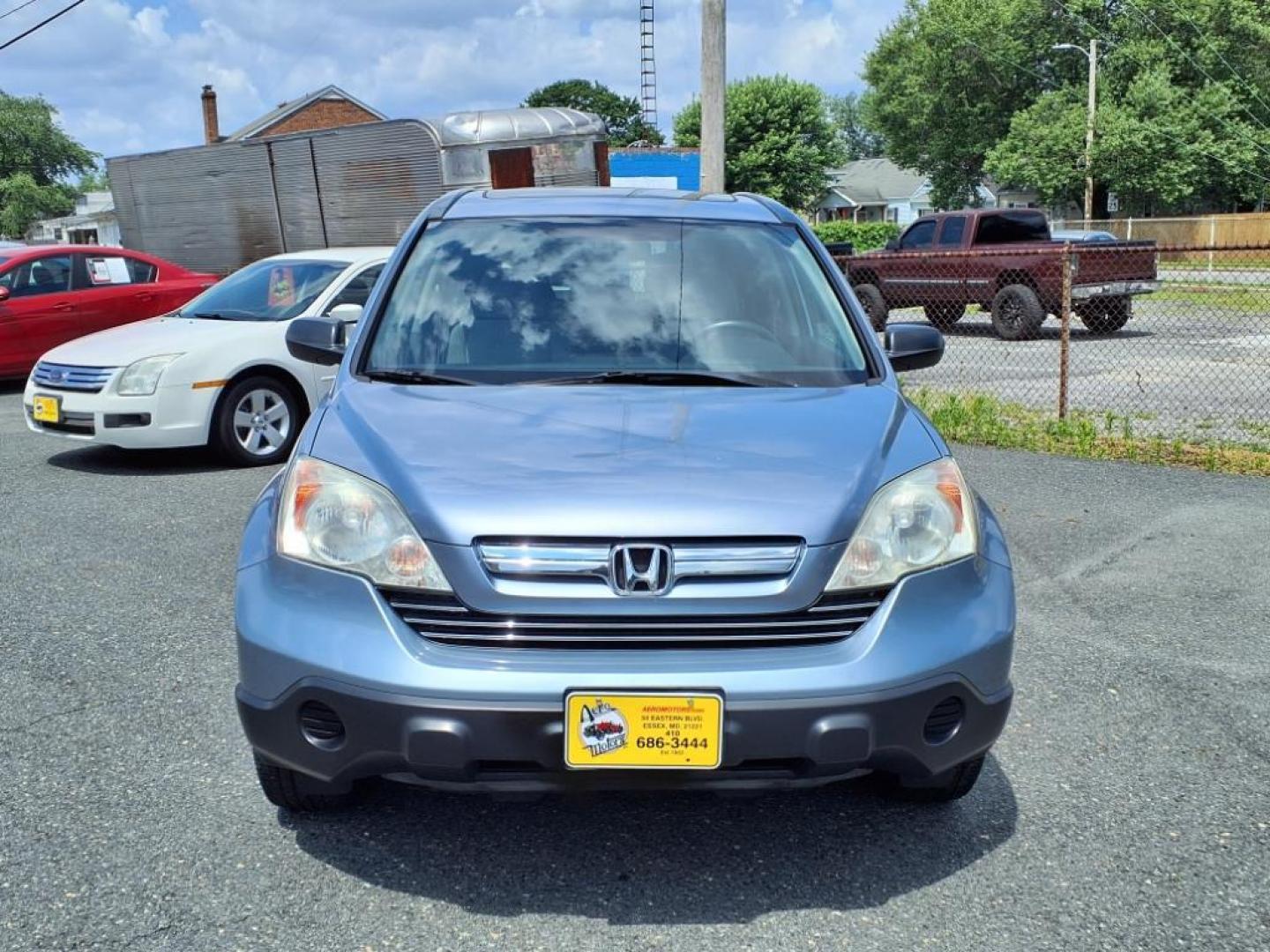 2008 Glacier Blue Metallic Honda CR-V EX (5J6RE48538L) with an 2.4L 2.4L I4 166hp 161ft. lbs. Sequential-Port F.I. engine, 5-Speed Automatic transmission, located at 50 Eastern Blvd., Essex, MD, 21221, (410) 686-3444, 39.304367, -76.484947 - Photo#8