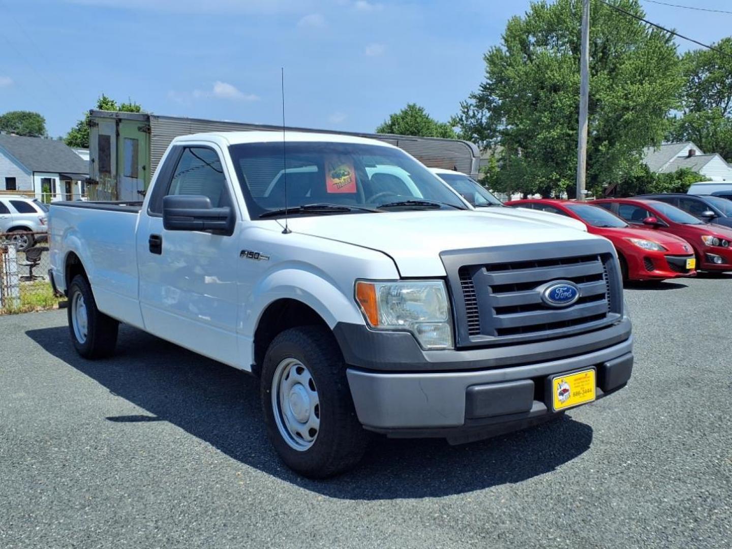 2010 Oxford White Ford F-150 XL (1FTMF1CW9AK) with an 4.6L 4.6L V8 248hp 294ft. lbs. Sequential-Port F.I. engine, 4-Speed Automatic transmission, located at 50 Eastern Blvd., Essex, MD, 21221, (410) 686-3444, 39.304367, -76.484947 - Photo#7
