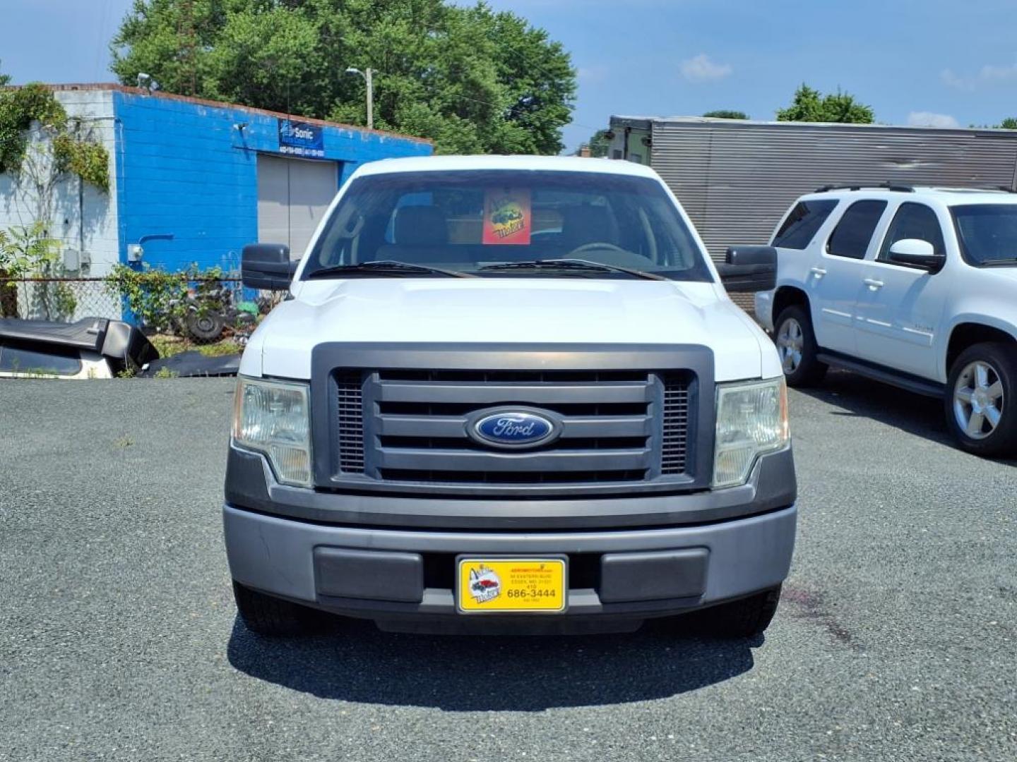 2010 Oxford White Ford F-150 XL (1FTMF1CW9AK) with an 4.6L 4.6L V8 248hp 294ft. lbs. Sequential-Port F.I. engine, 4-Speed Automatic transmission, located at 50 Eastern Blvd., Essex, MD, 21221, (410) 686-3444, 39.304367, -76.484947 - Photo#8