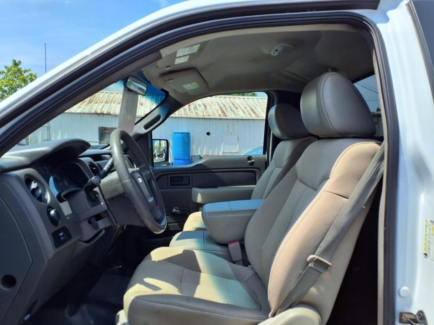 2010 Oxford White Ford F-150 XL (1FTMF1CW9AK) with an 4.6L 4.6L V8 248hp 294ft. lbs. Sequential-Port F.I. engine, 4-Speed Automatic transmission, located at 50 Eastern Blvd., Essex, MD, 21221, (410) 686-3444, 39.304367, -76.484947 - Photo#11