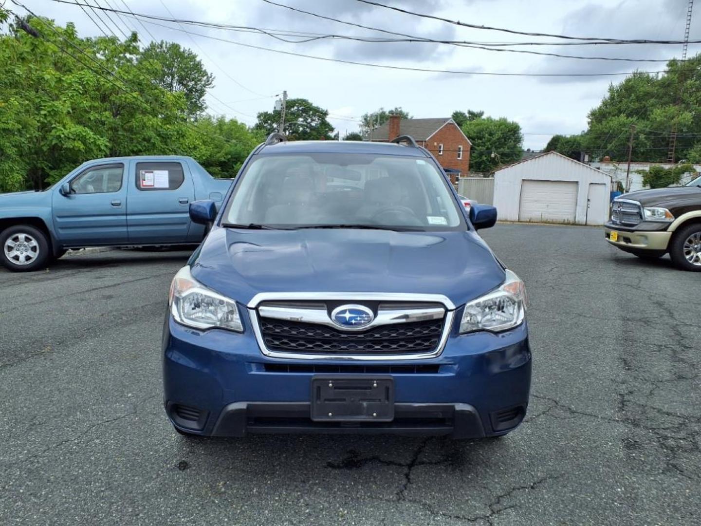 2014 Marine Blue Pearl Subaru Forester 2.5i Premium (JF2SJAEC4EH) with an 2.5L 2.5L H4 170hp 174ft. lbs. Sequential-Port F.I. engine, CVT transmission, located at 50 Eastern Blvd., Essex, MD, 21221, (410) 686-3444, 39.304367, -76.484947 - Photo#8