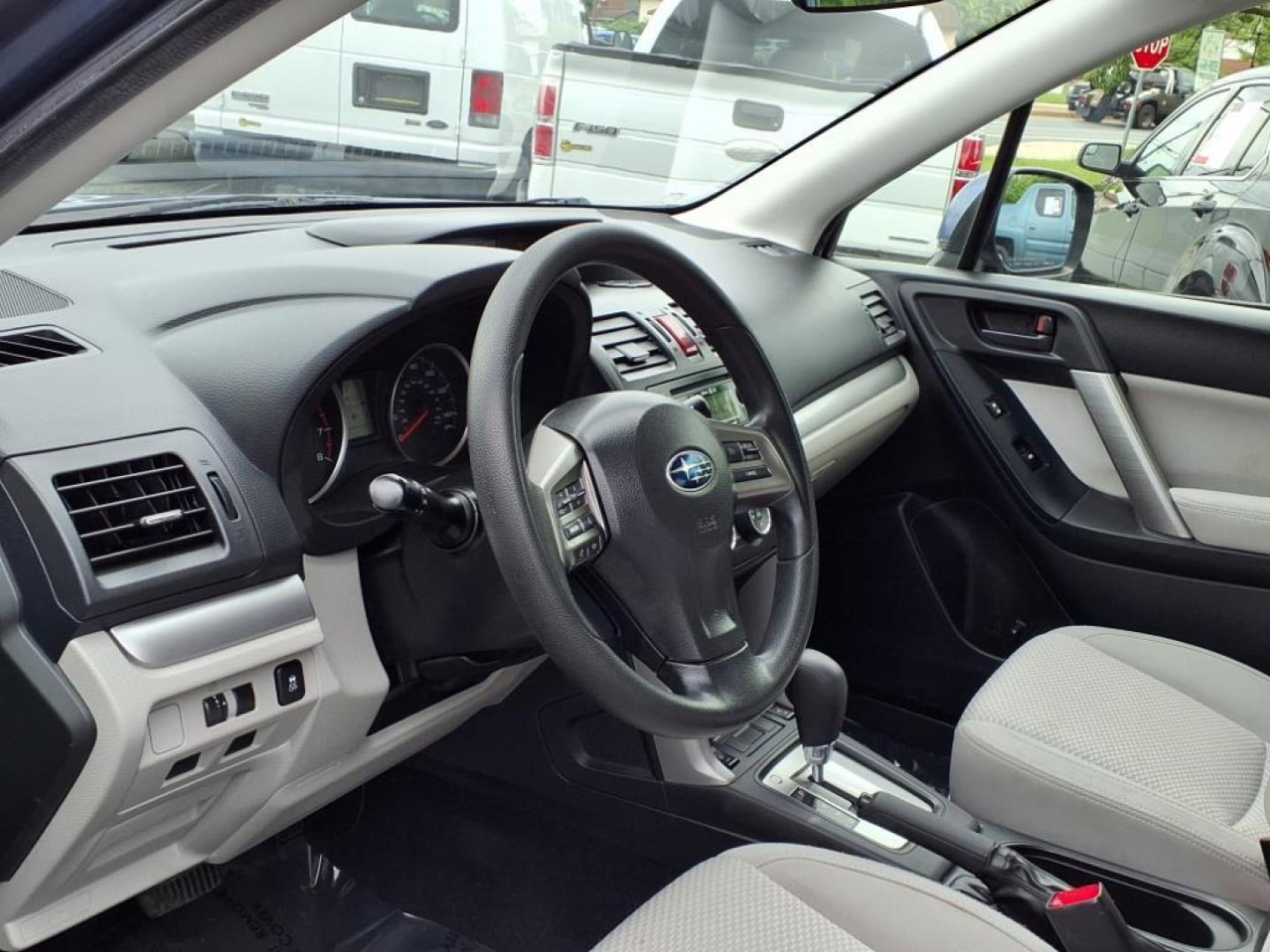 2014 Marine Blue Pearl Subaru Forester 2.5i Premium (JF2SJAEC4EH) with an 2.5L 2.5L H4 170hp 174ft. lbs. Sequential-Port F.I. engine, CVT transmission, located at 50 Eastern Blvd., Essex, MD, 21221, (410) 686-3444, 39.304367, -76.484947 - Photo#11