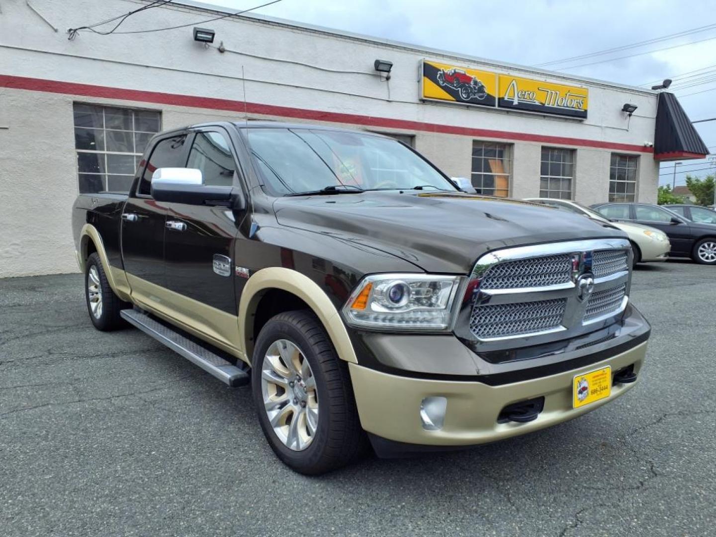 2013 Mineral Gray Metallic Clear Coat RAM 1500 Laramie Longhorn (1C6RR7WT7DS) with an 5.7L HEMI 5.7L V8 395hp 407ft. lbs. Sequential-Port F.I. engine, Automatic transmission, located at 50 Eastern Blvd., Essex, MD, 21221, (410) 686-3444, 39.304367, -76.484947 - Photo#5