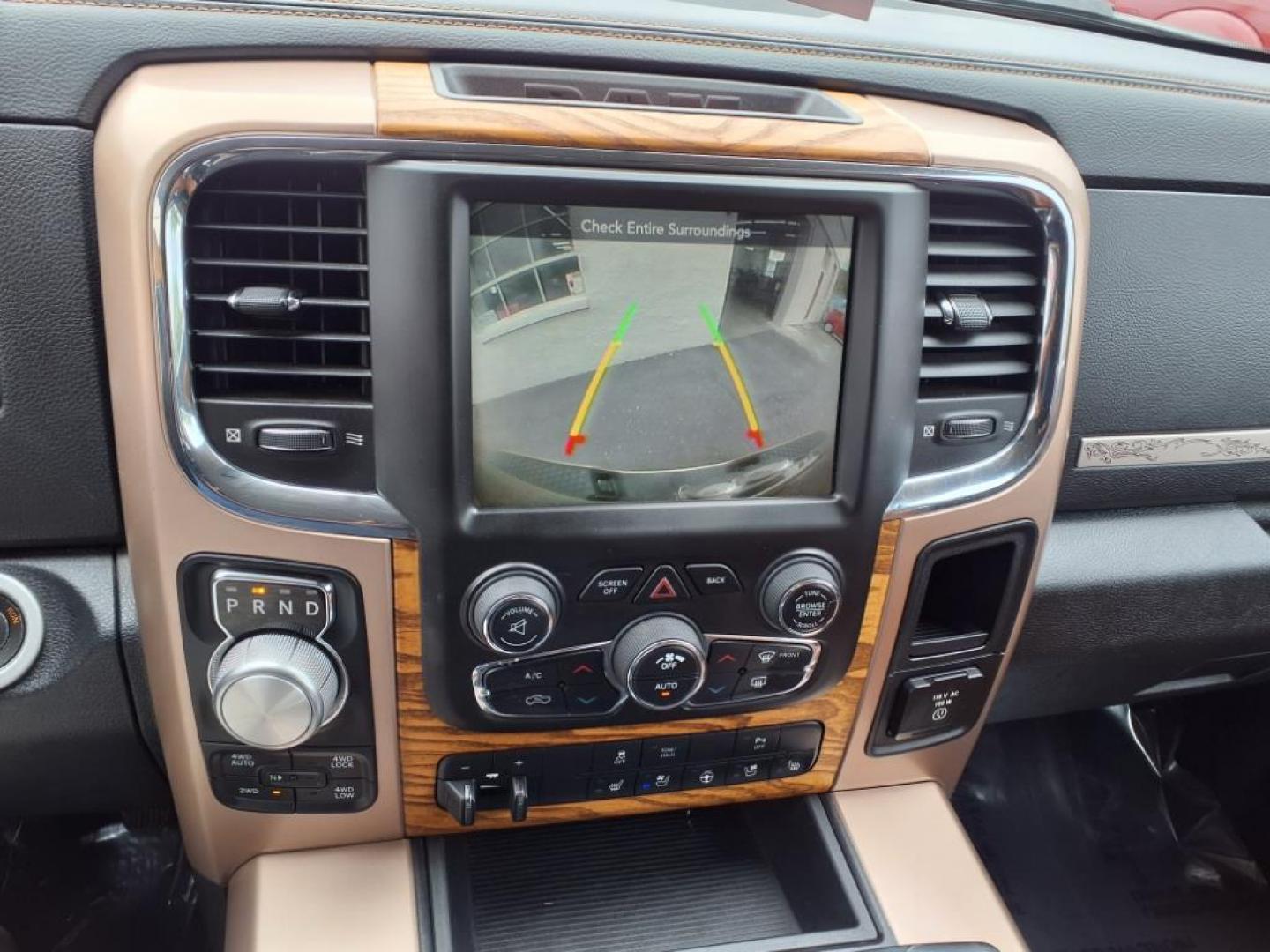 2013 Mineral Gray Metallic Clear Coat RAM 1500 Laramie Longhorn (1C6RR7WT7DS) with an 5.7L HEMI 5.7L V8 395hp 407ft. lbs. Sequential-Port F.I. engine, Automatic transmission, located at 50 Eastern Blvd., Essex, MD, 21221, (410) 686-3444, 39.304367, -76.484947 - Photo#16