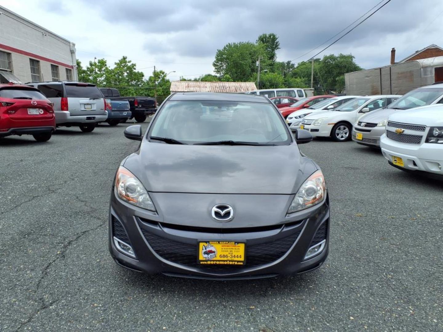2011 Gray Mazda Mazda3 s Sport (JM1BL1U66B1) with an 2.5L 2.5L I4 165hp 167ft. lbs. PZEV Sequential-Port F.I. engine, 5-Speed Automatic with Sportshift Manual 5A transmission, located at 50 Eastern Blvd., Essex, MD, 21221, (410) 686-3444, 39.304367, -76.484947 - Photo#7