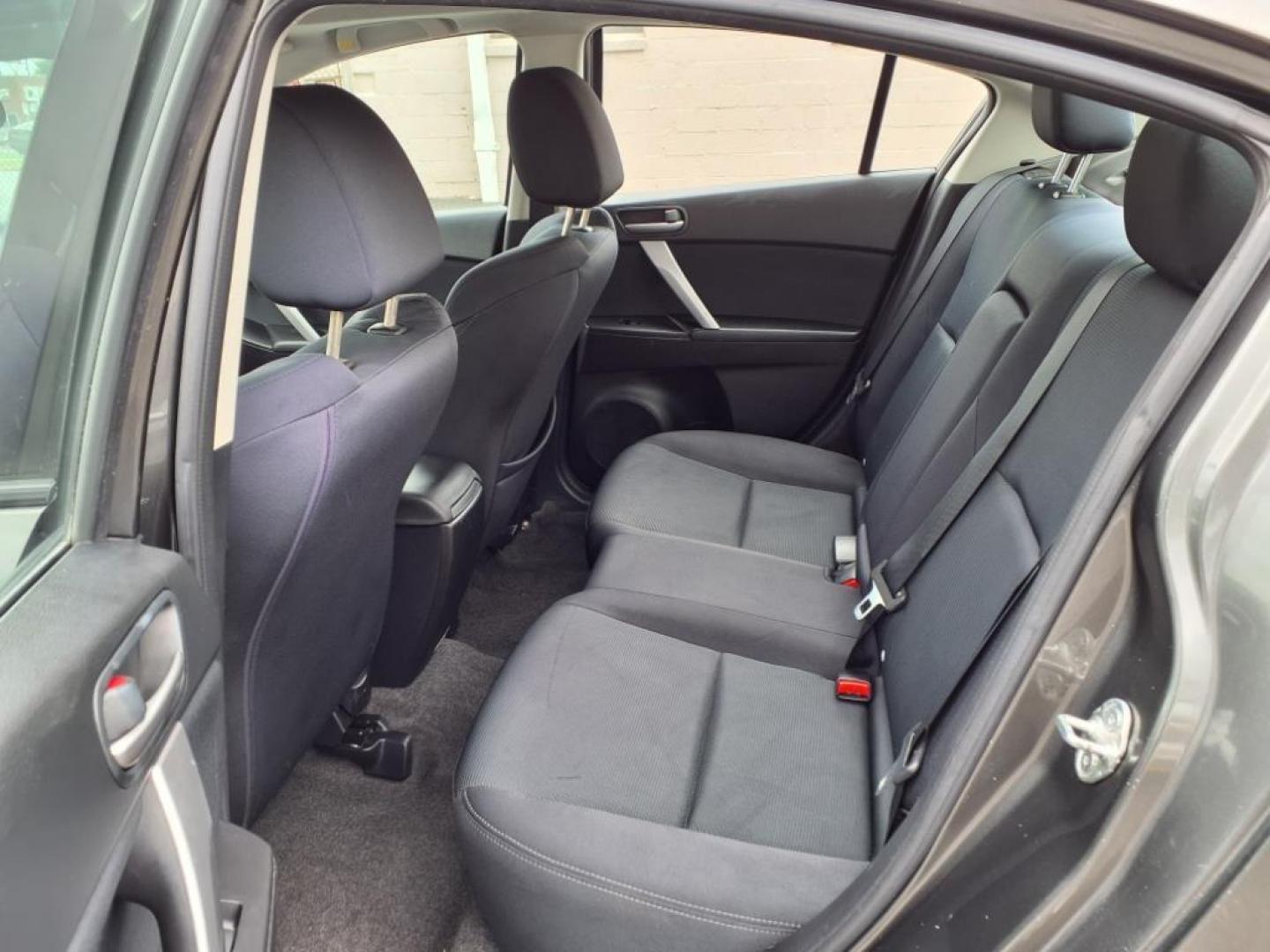 2011 Gray Mazda Mazda3 s Sport (JM1BL1U66B1) with an 2.5L 2.5L I4 165hp 167ft. lbs. PZEV Sequential-Port F.I. engine, 5-Speed Automatic with Sportshift Manual 5A transmission, located at 50 Eastern Blvd., Essex, MD, 21221, (410) 686-3444, 39.304367, -76.484947 - Photo#12