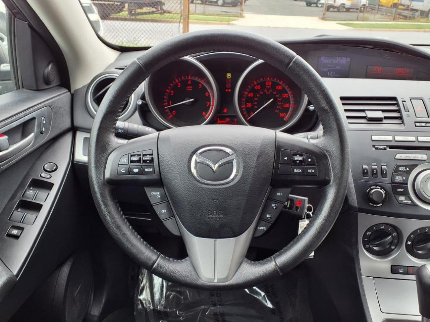 2011 Gray Mazda Mazda3 s Sport (JM1BL1U66B1) with an 2.5L 2.5L I4 165hp 167ft. lbs. PZEV Sequential-Port F.I. engine, 5-Speed Automatic with Sportshift Manual 5A transmission, located at 50 Eastern Blvd., Essex, MD, 21221, (410) 686-3444, 39.304367, -76.484947 - Photo#13