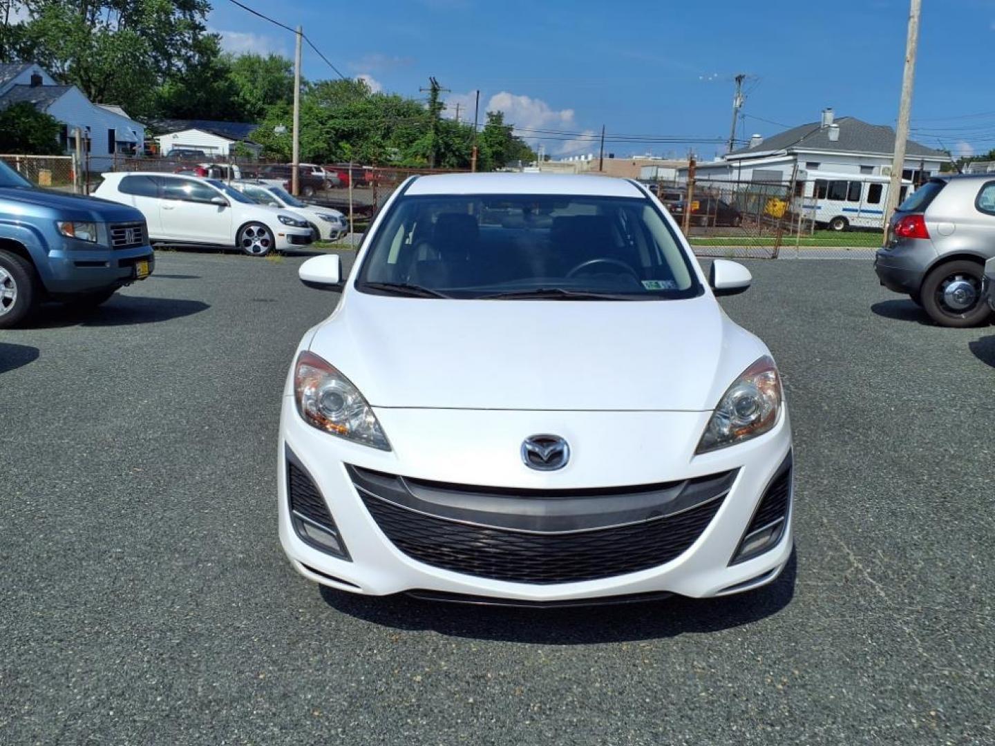 2011 Crystal White Pearl Mazda Mazda3 i Sport (JM1BL1UG2B1) with an 2.0L 2.0L I4 144hp 132ft. lbs. PZEV Sequential-Port F.I. engine, 5-Speed Automatic with Sportshift Manual 5A transmission, located at 50 Eastern Blvd., Essex, MD, 21221, (410) 686-3444, 39.304367, -76.484947 - Photo#7