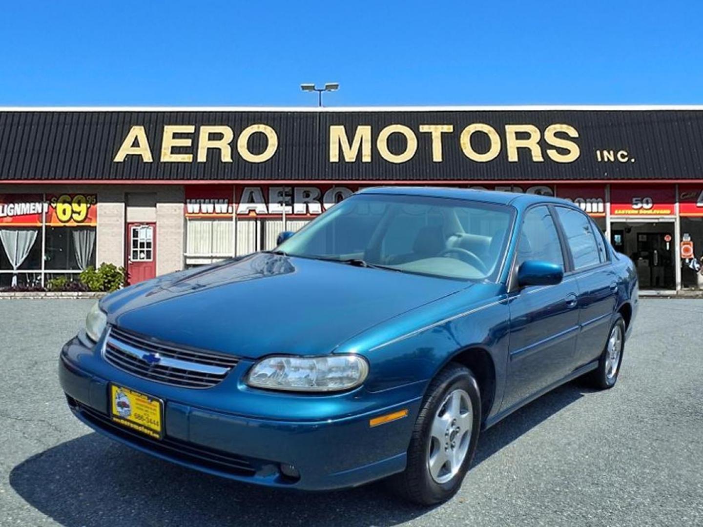 2003 Blue Chevrolet Malibu LS (1G1NE52J03M) with an 3.1L 6 Cylinder Fuel Injected engine, 4CYL transmission, located at 50 Eastern Blvd., Essex, MD, 21221, (410) 686-3444, 39.304367, -76.484947 - Photo#0