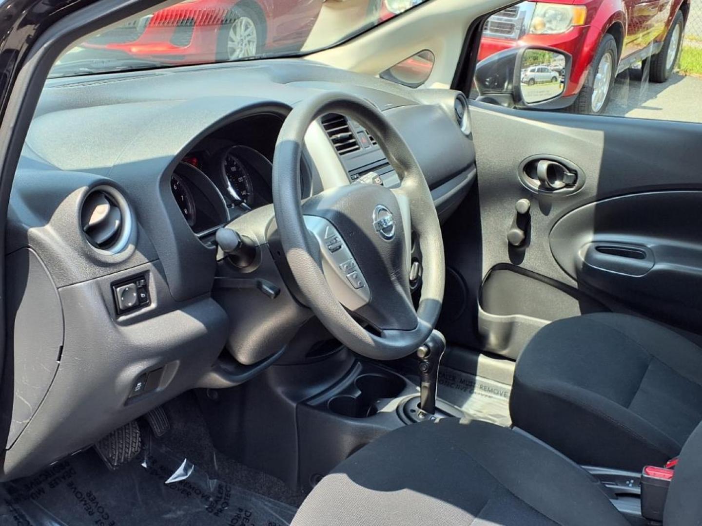 2015 Super Black Nissan Versa Note S Plus (3N1CE2CP1FL) with an 1.6L 4 Cylinder Sequential-Port F.I. engine, 4CYL transmission, located at 50 Eastern Blvd., Essex, MD, 21221, (410) 686-3444, 39.304367, -76.484947 - Photo#11
